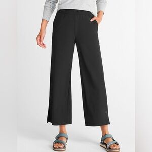 LL Bean Women's VentureStretch Pants, Wide-Leg Crop